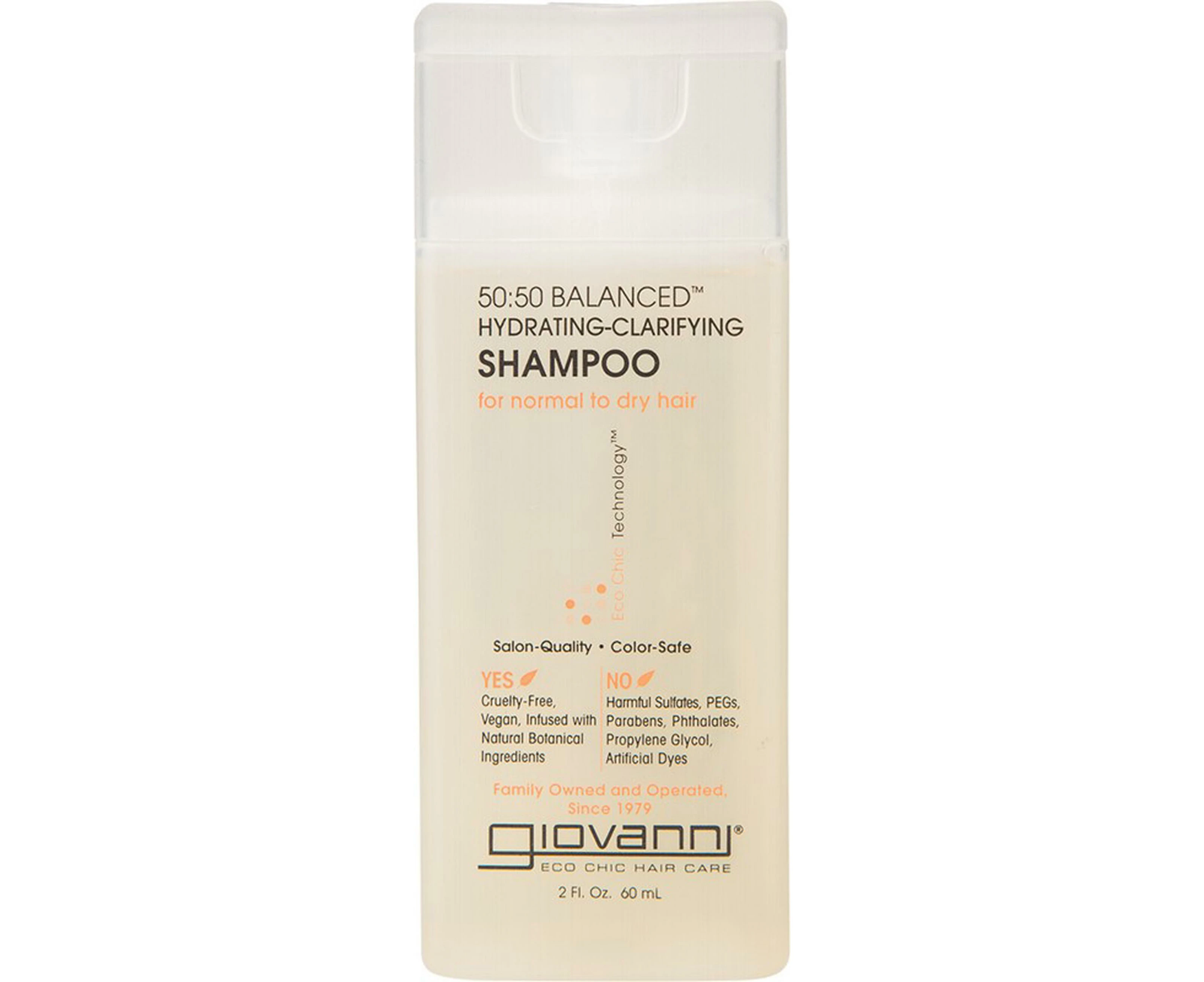 50/50 Balanced Hydrting-Clarifying Shampoo (For Normal to Dry Hair) - 60mL