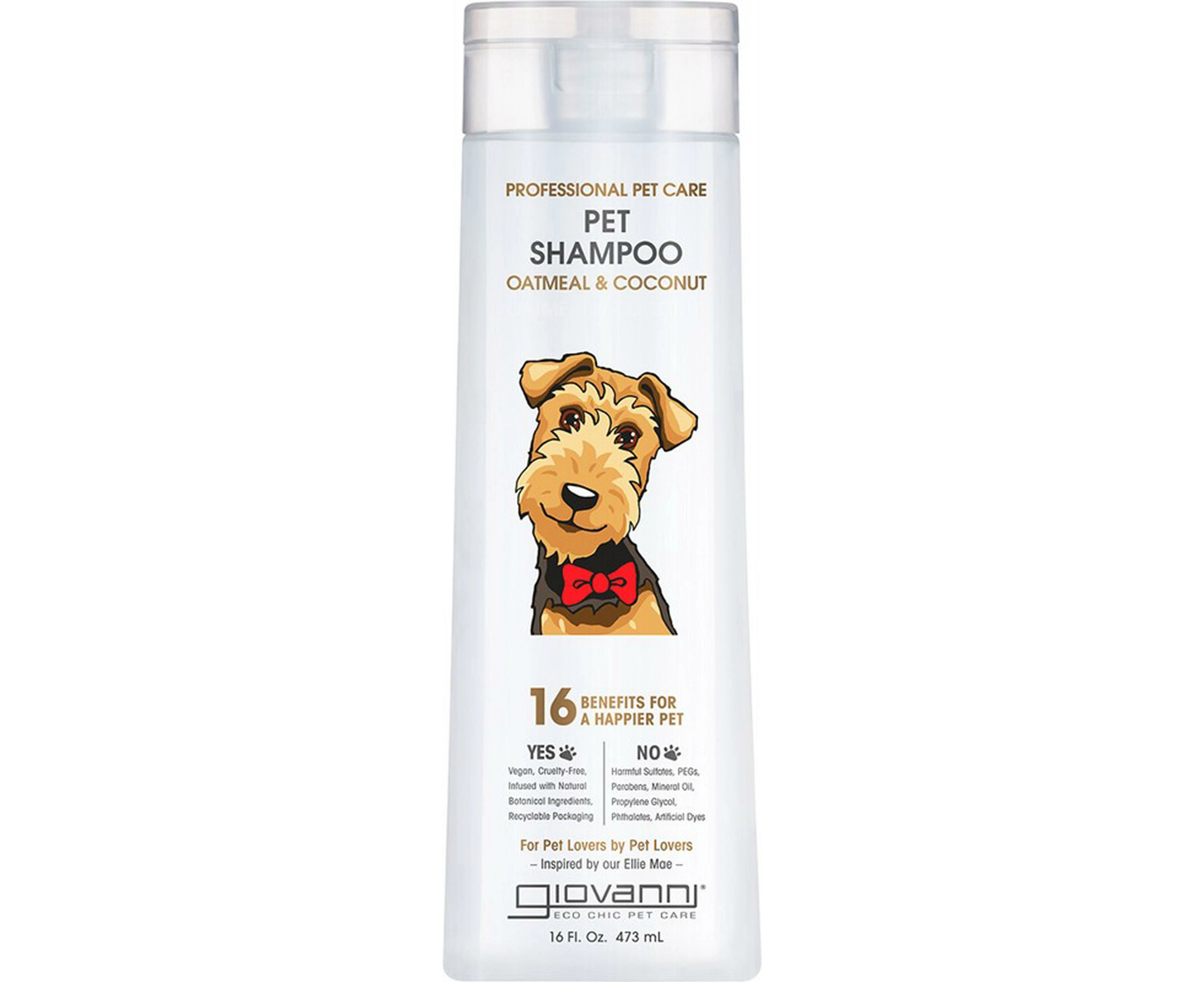 Professional Pet Care Pet Shampoo (Oatmeal & Coconut) - 473mL