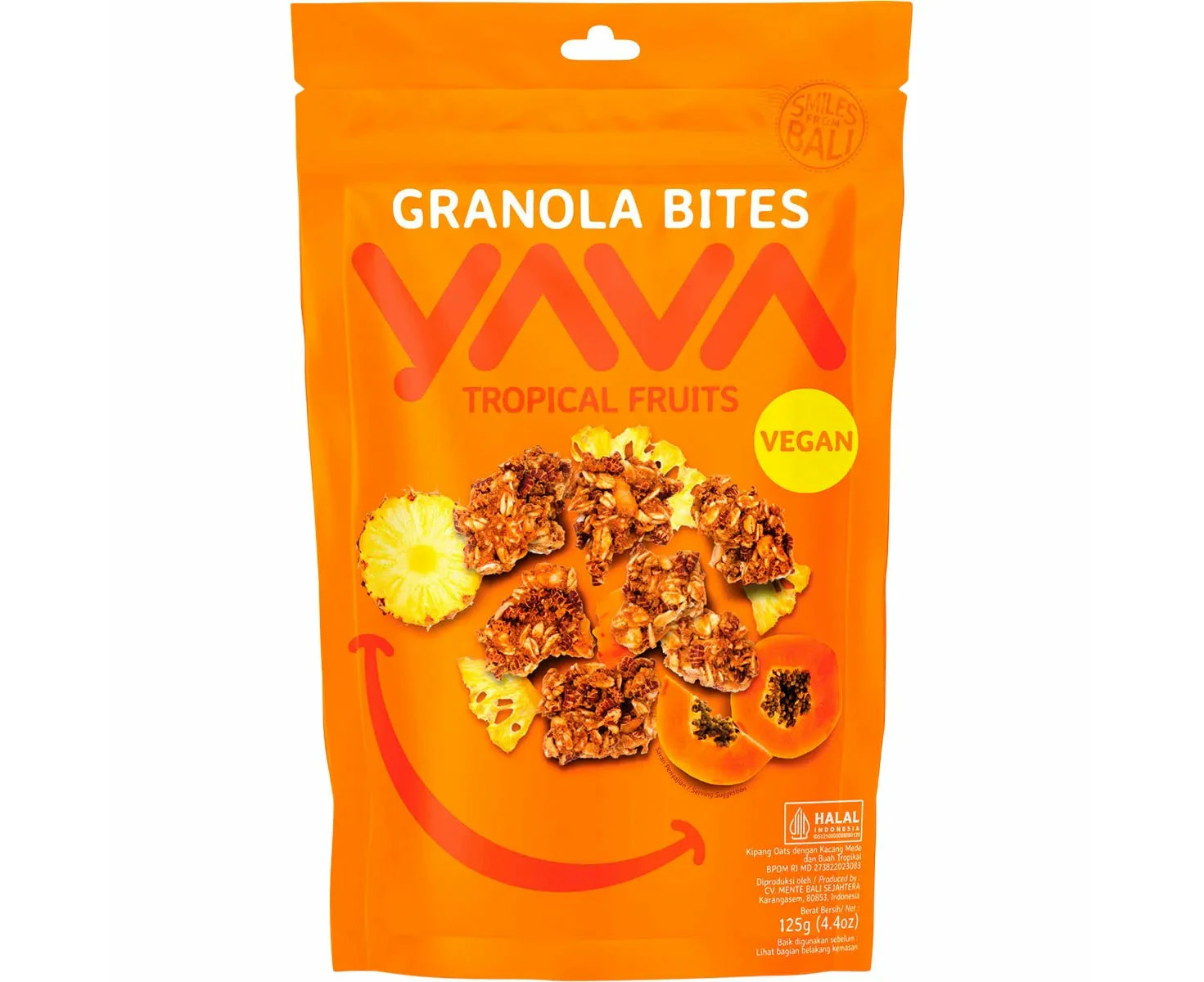 Tropical Fruits Granola Bites 125g