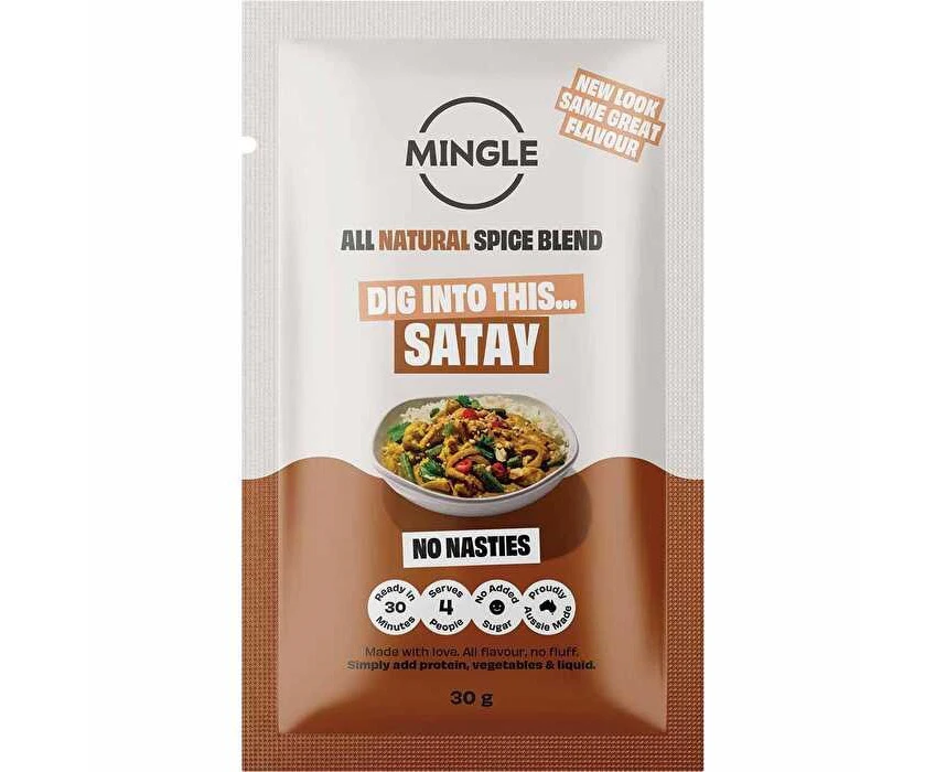 Natural Seasoning Blend - Satay Stir Fry (12x30g)