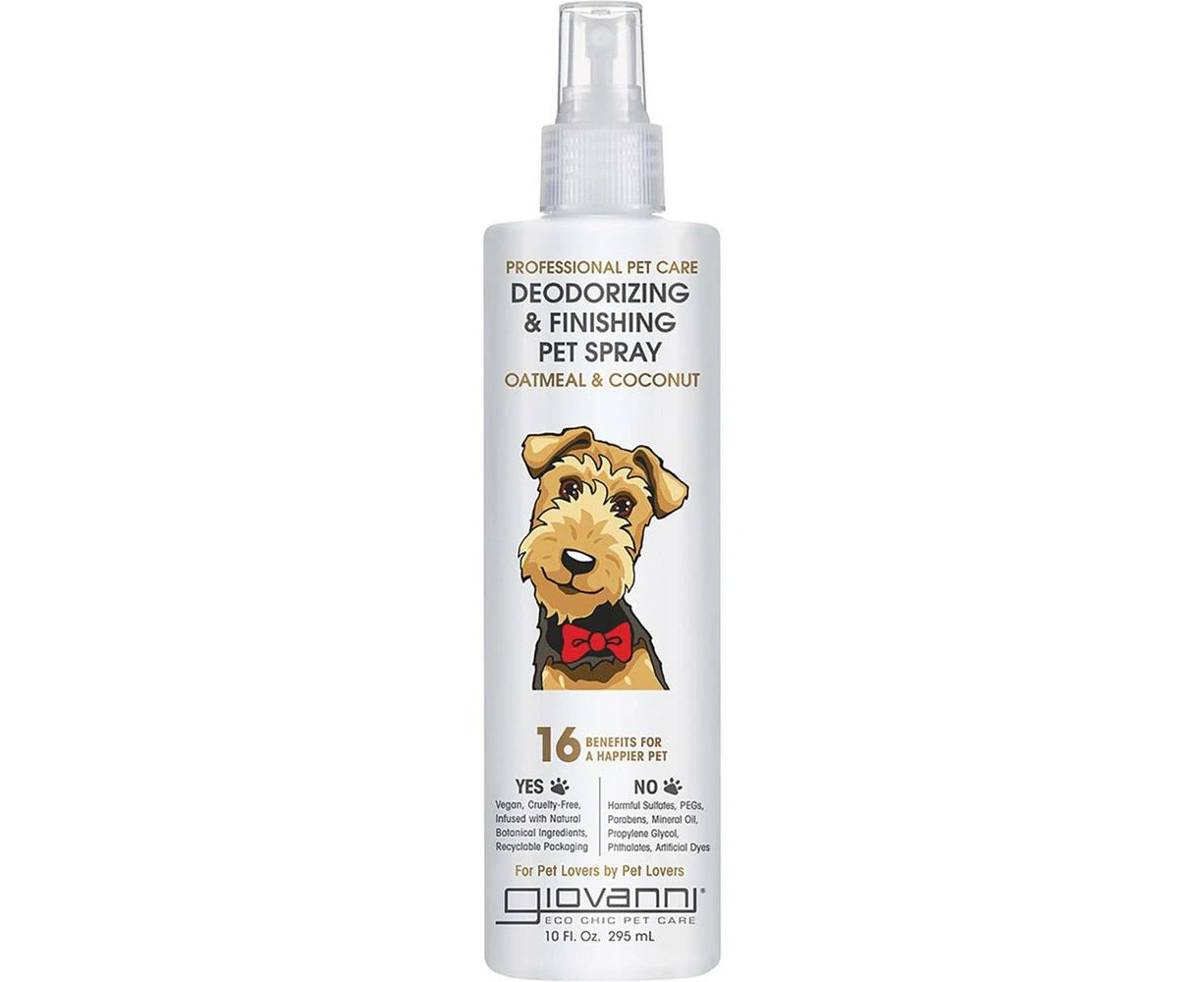 Professional Pet Care Deodorizing & Finishing Spray (Oatmeal & Coconut) - 295mL