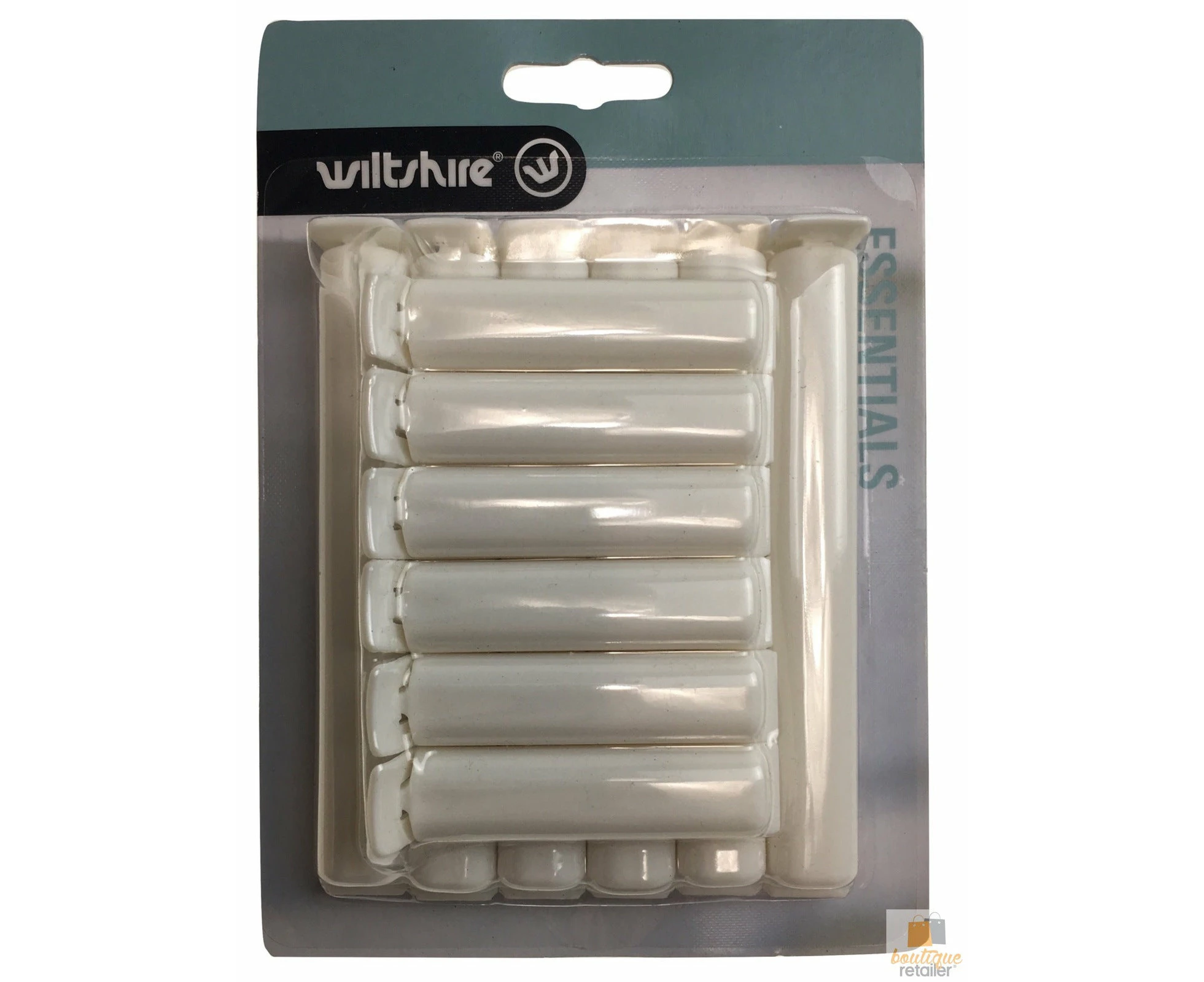 Pack of 12 WILTSHIRE BAG CLIPS Food Storage Sealing Sealer Snack Clamp W2951