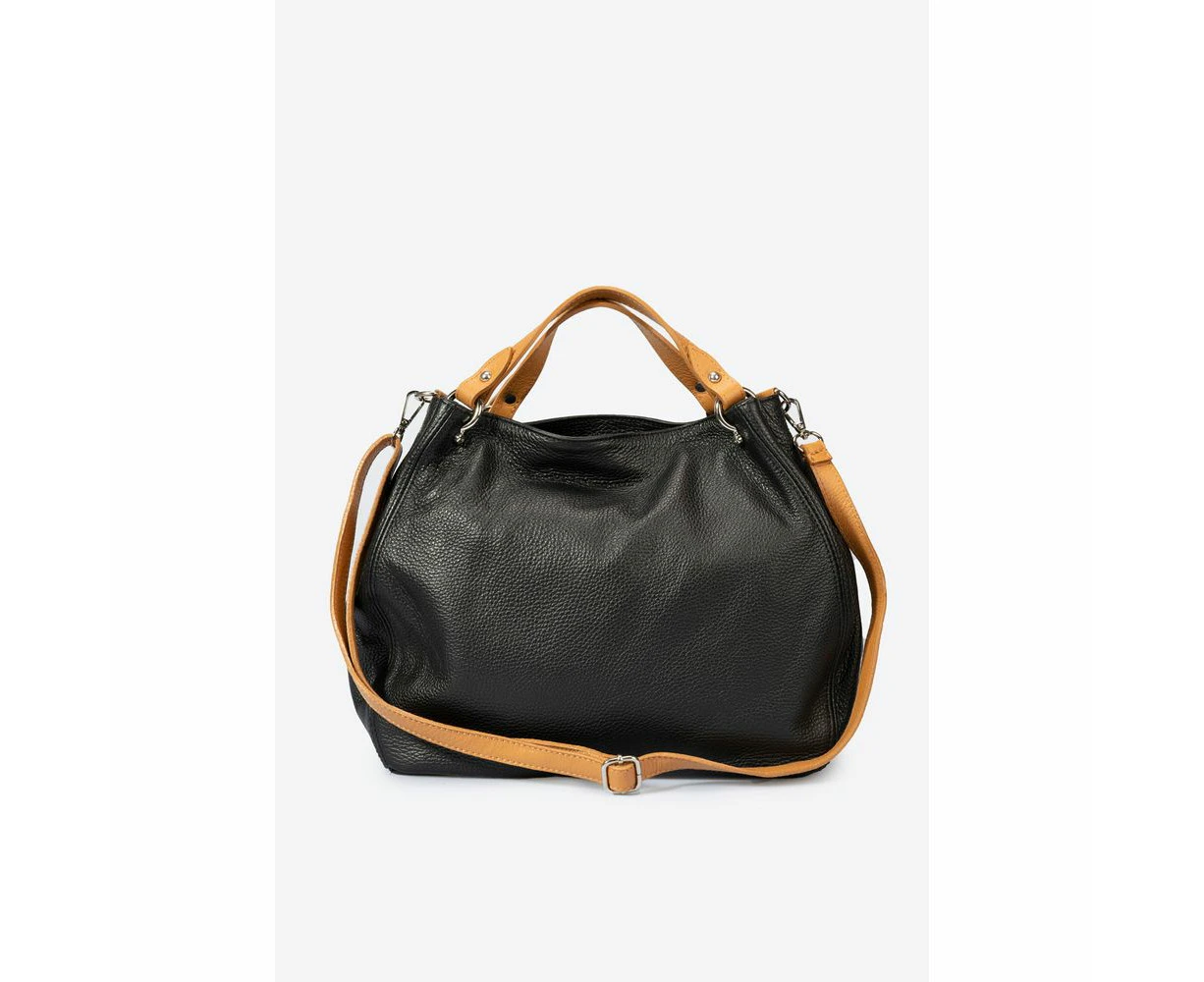 Azalea Designer Italian Handbag For The Discerning Woman BLACK