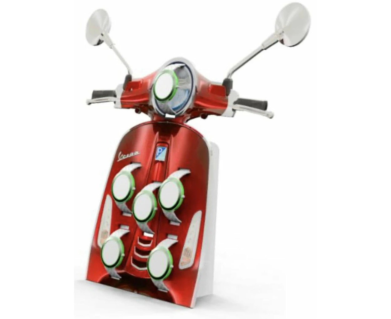 Vespa Display (l 16 Cm H 11 Cm P 5 Cm)