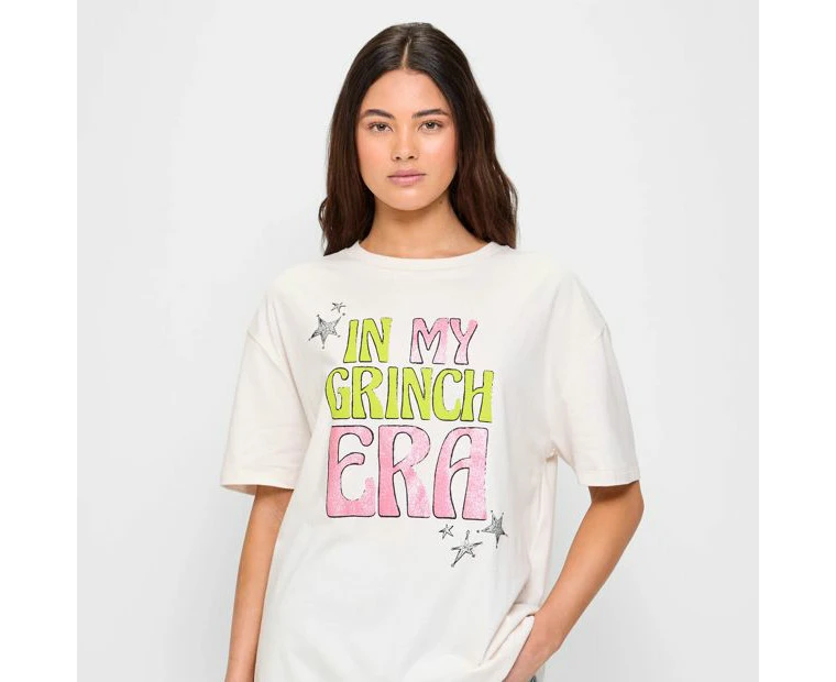 Licensed The Grinch Christmas Boyfriend T-Shirt