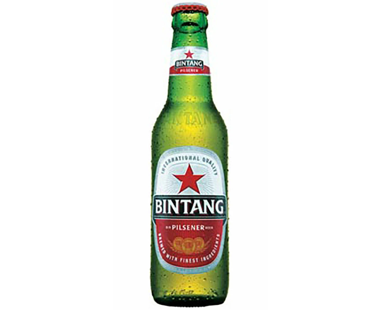 Bintang Pilsner Beer Bottle (24X330ML)