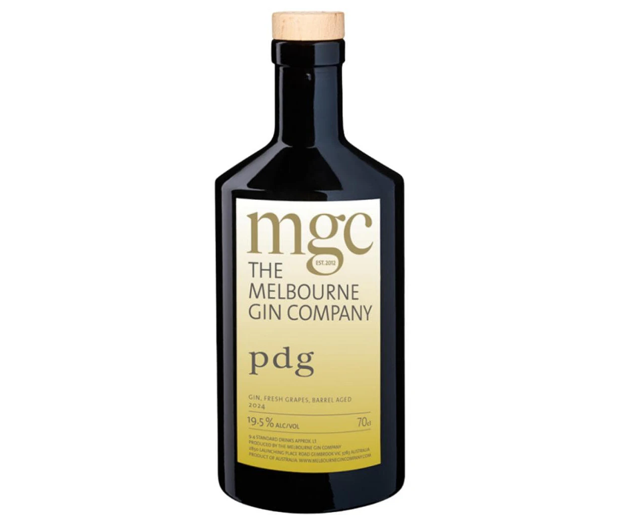 MGC Melbourne Gin Co Pdg Pineau De Gembrook 2024 19.5% 700ml