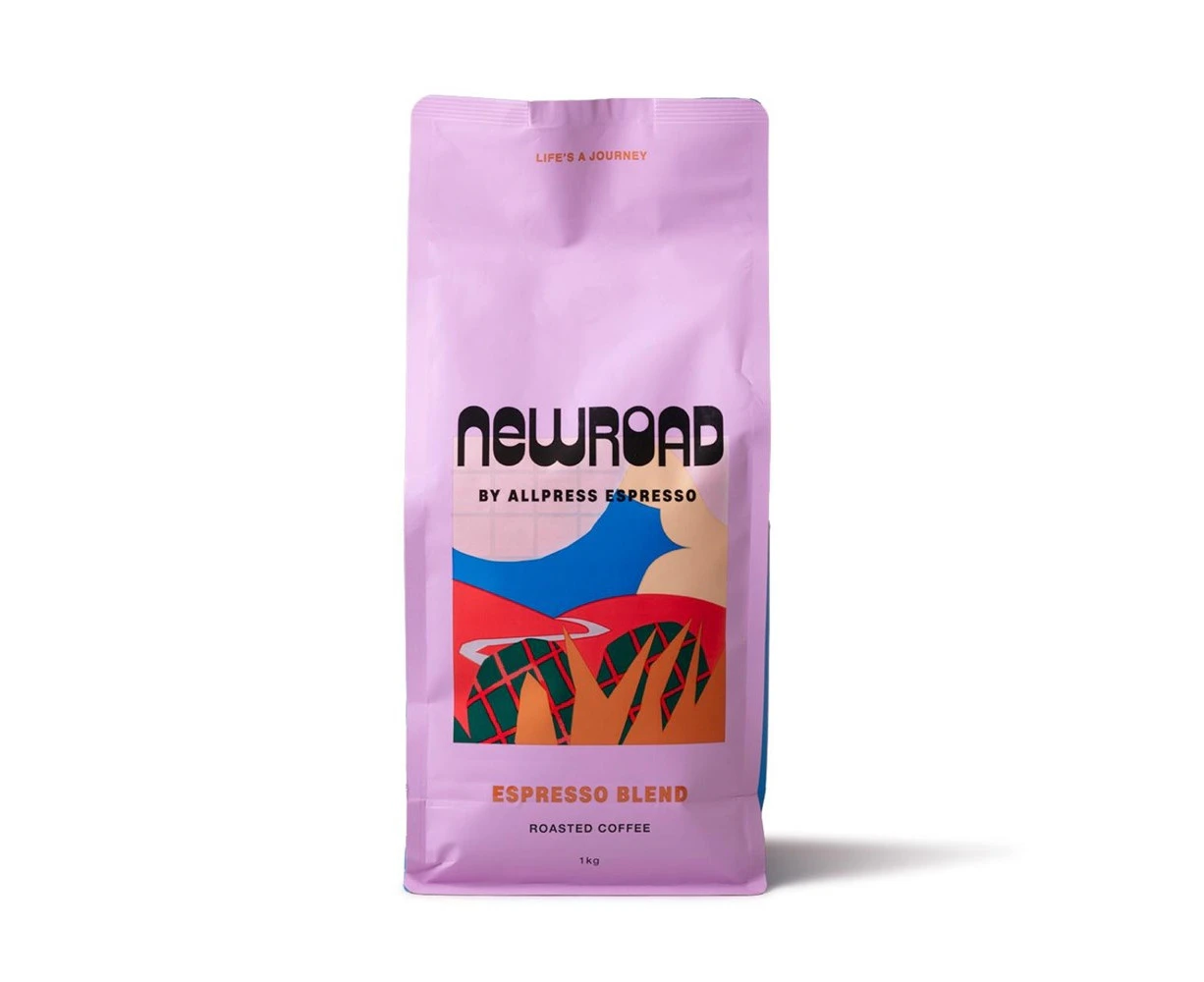 New Road Espresso Whole Beans 1Kg Bag