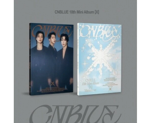 CNBLUE - X - incl. 64pg Photobook, Sticker, ID Photo, Unit Photocard, Folded Poster + 2 Selfie Photocards  [COMPACT DISCS] USA import