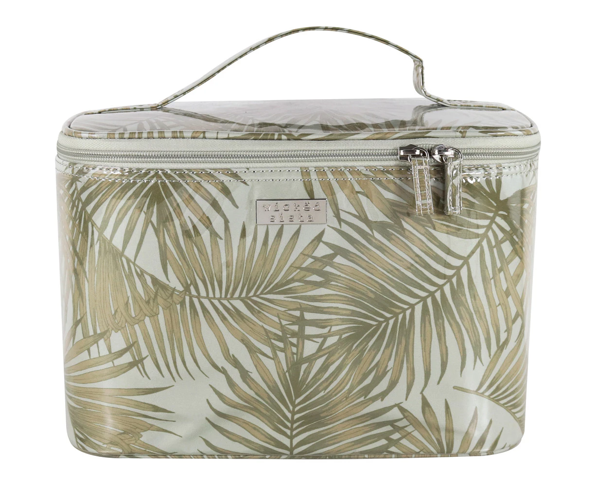 Wicked Sista Golden Tropics Women's Beauty Case Cosmetic/Makeup Bag Large