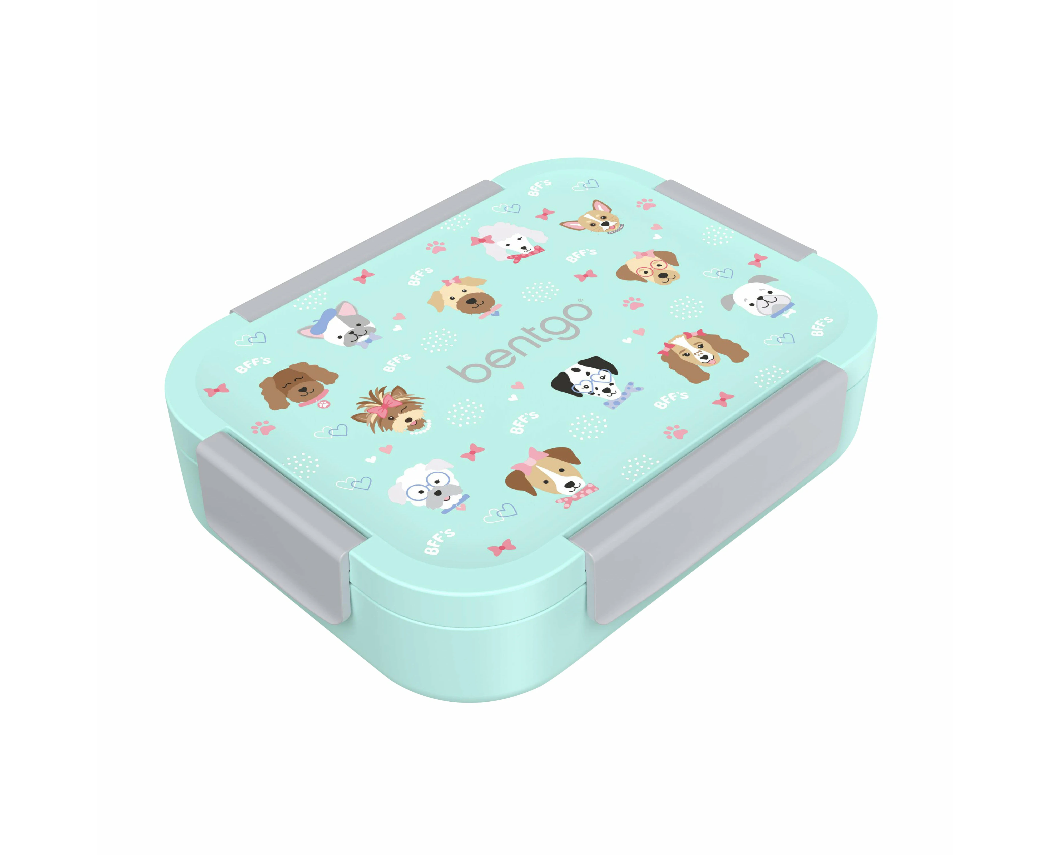 Bentgo Kids Snap & Go Lunch Box - Puppies