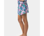 Tropical Swim Boardshorts, Piping Hot