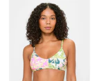 Target Crop Bikini Swim Top