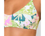 Target Crop Bikini Swim Top