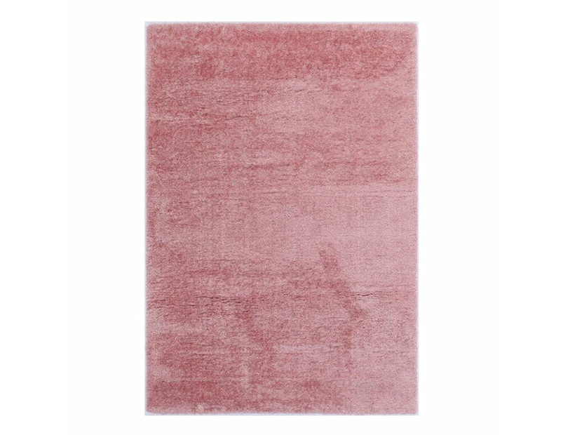 Puffy Soft Shag Pink Rug