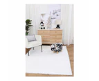 Puffy Soft Shag White Rug