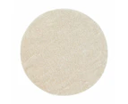 Puffy Soft Shag Ivory Rug