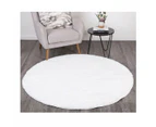 Puffy Soft Shag White Rug