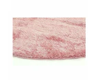 Puffy Soft Shag Pink Rug