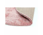 Puffy Soft Shag Pink Rug