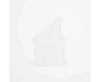 Target Australian Cotton One Shoulder Rib Tank