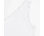 Target Australian Cotton One Shoulder Rib Tank