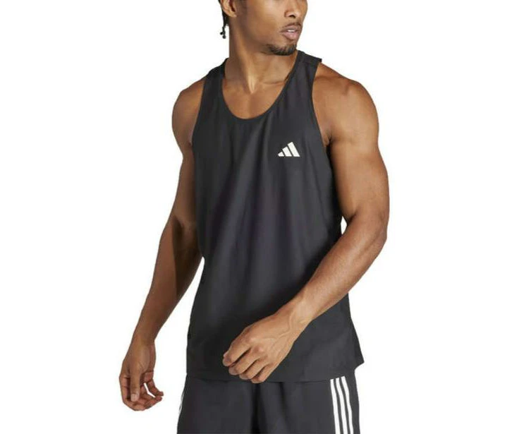 Adidas Mens AEROREADY Own The Run Tank - Black