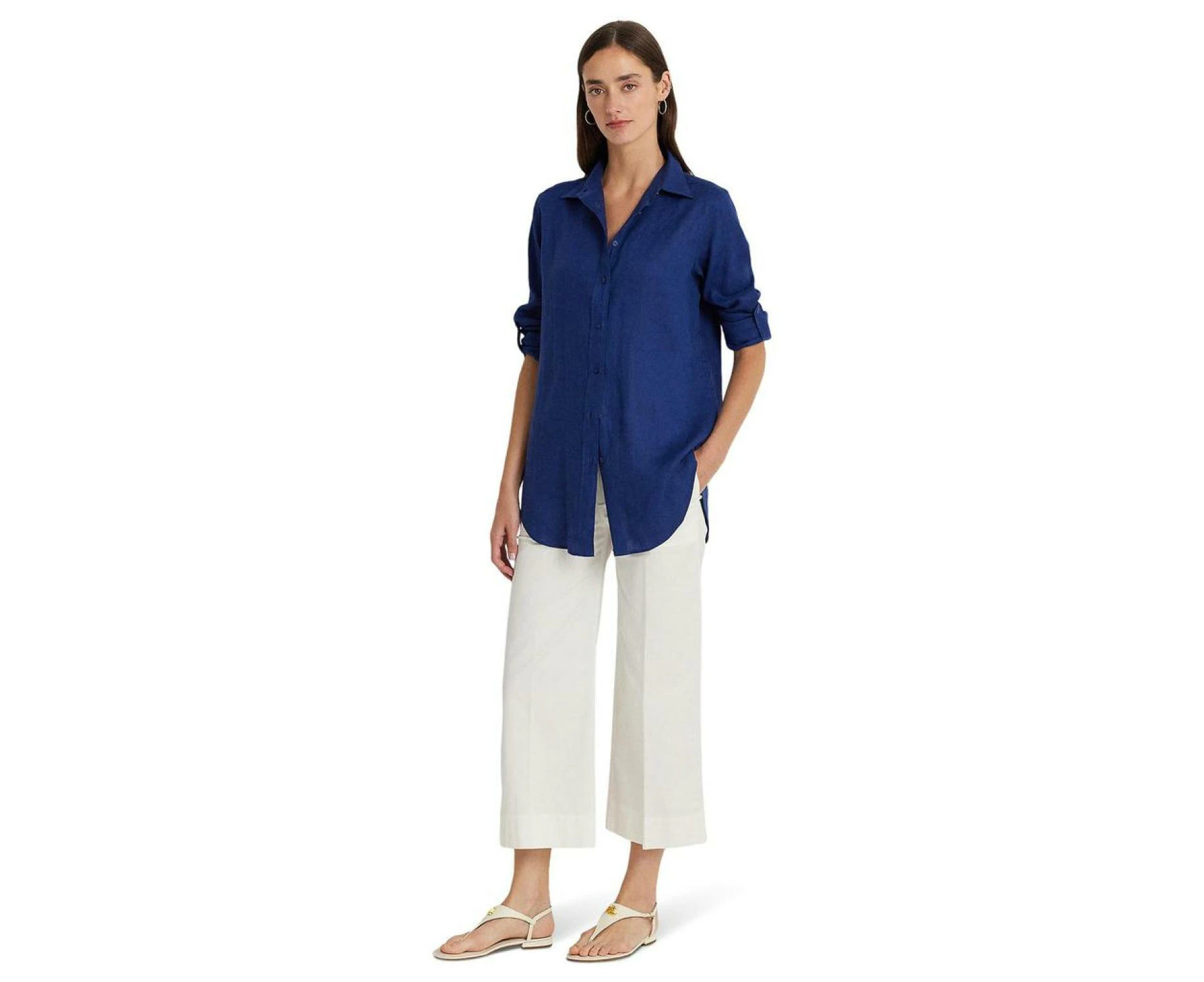 Linen Shirt - Indigo Sail