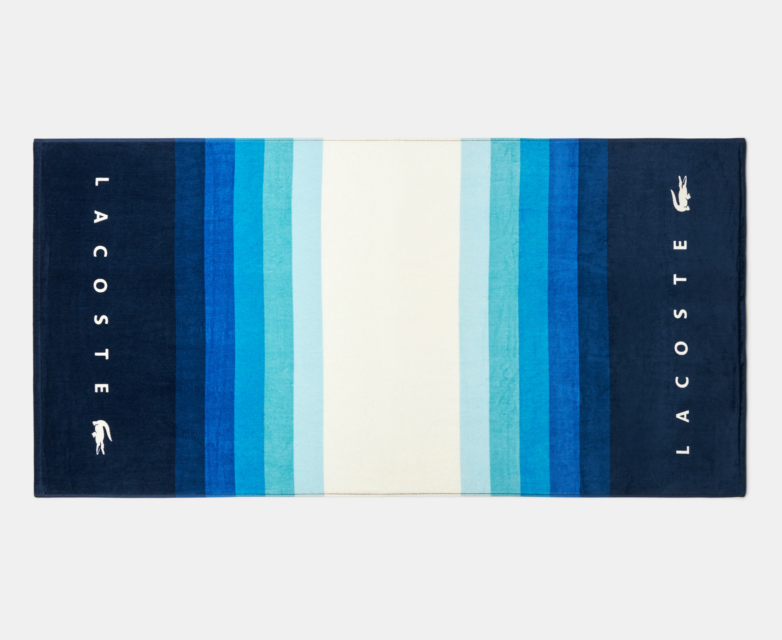 Lacoste St Martin Beach Towel - Navy