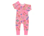 Bonds Baby/Toddler Zip Wondersuit - Blossomfield/Pink