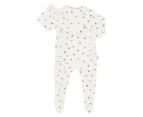 Bonds Baby Newbies Zippy Suit - Whispering Heart/Mascarpone