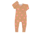 Bonds Baby/Toddler Zip Wondersuit - Love Bonds/Pale Almond