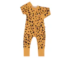 Bonds Baby/Toddler Zip Wondersuit - Luxe Leopard/Yellow