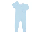 Bonds Baby/Toddler Waffle Zip Wondersuit - Airbourne