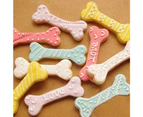 Dog Bone Cookie Cutters Set,Homemade Dog Biscuit Treats Cutters, Coated with Soft PVC for Protection