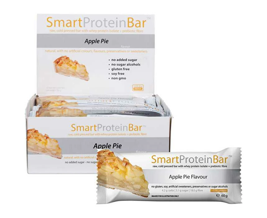 Smart Protein Bar Apple Pie Flavour Protein Bar 12x60g