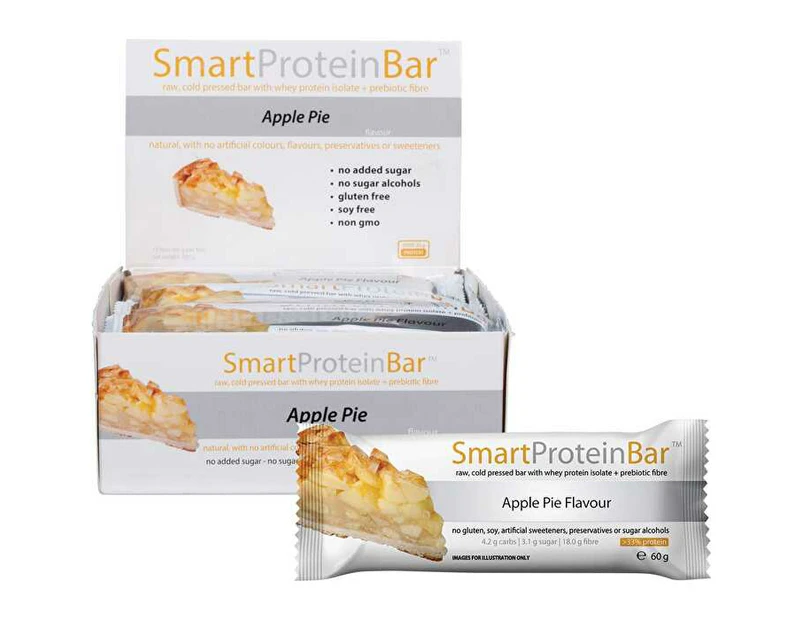 Smart Protein Bar Apple Pie Flavour Protein Bar 12x60g