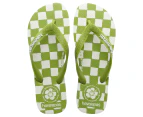 Havaianas Women's Top x Em Holiday Thongs - Green/White Check