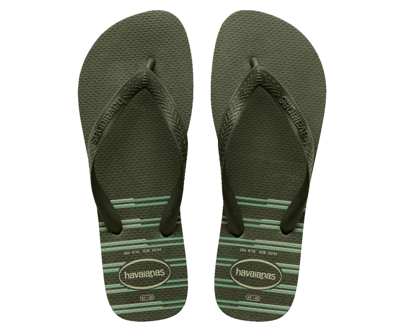 Havaianas Men's Top Thongs - Basic Green