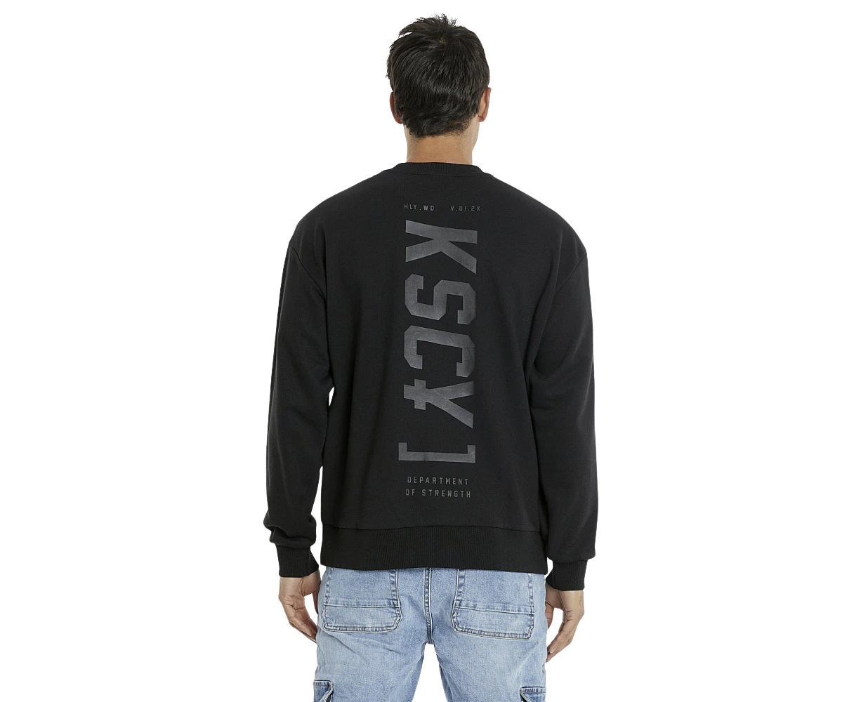 KSCY | SABOTAGE RELAXED SWEATER JET BLACK