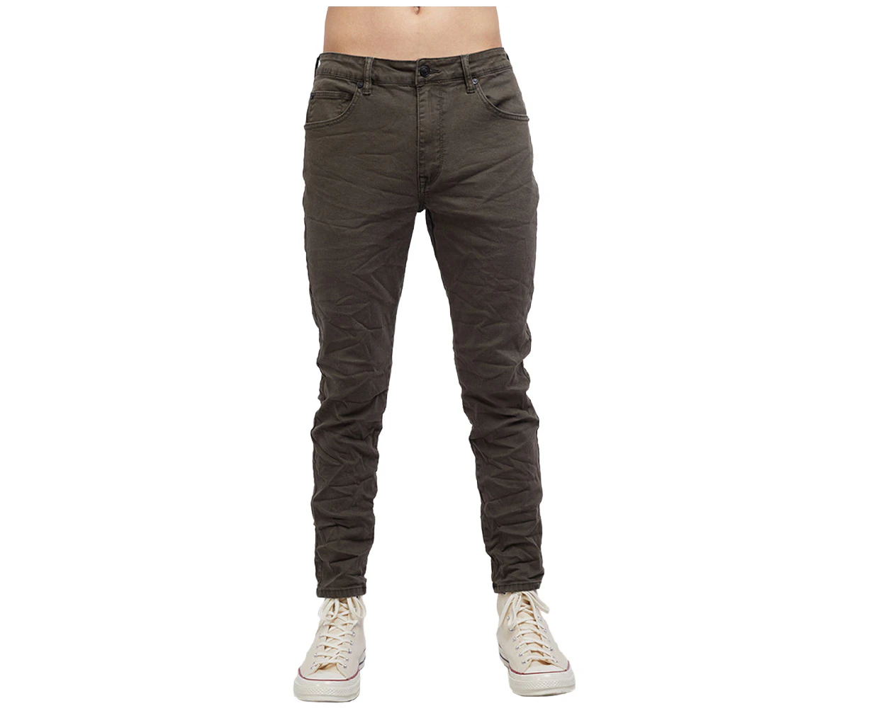 SILENTTHEORY | A1 SOHO JEAN TRASHED KHAKI