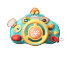 Children's educational early education steering wheel simulation car baby music educational fun music learning Car Toys