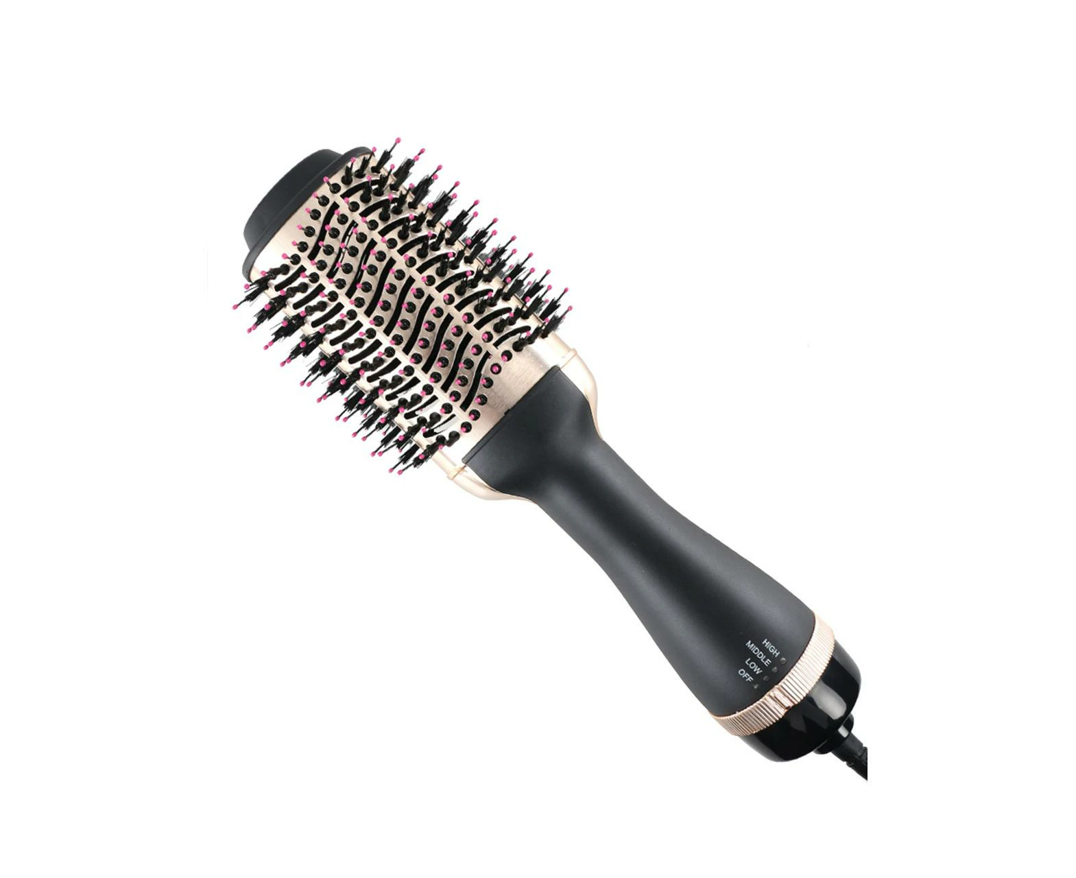 One Step Hair Dryer & Volumizer 3 in 1 Multifunctional Hot Air Brush Hair Straightener & Curler