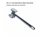 Aluminum Alloy Meat Hammer, Meat Mallet, Pork Chicken Tenderizer, Multi-Function Metal Kitchen Tool, Heavy Duty for Household L