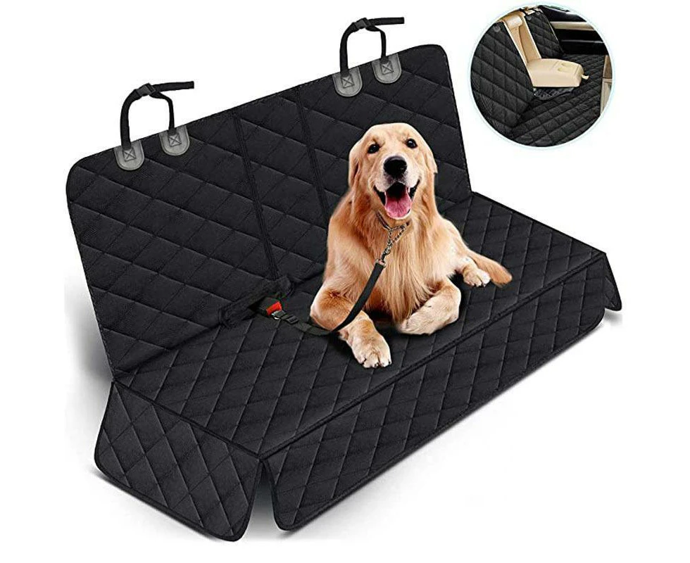 Universal Waterproof Dog Car Seat Cover with Non-Slip Backing - Pet Travel Protection Mat