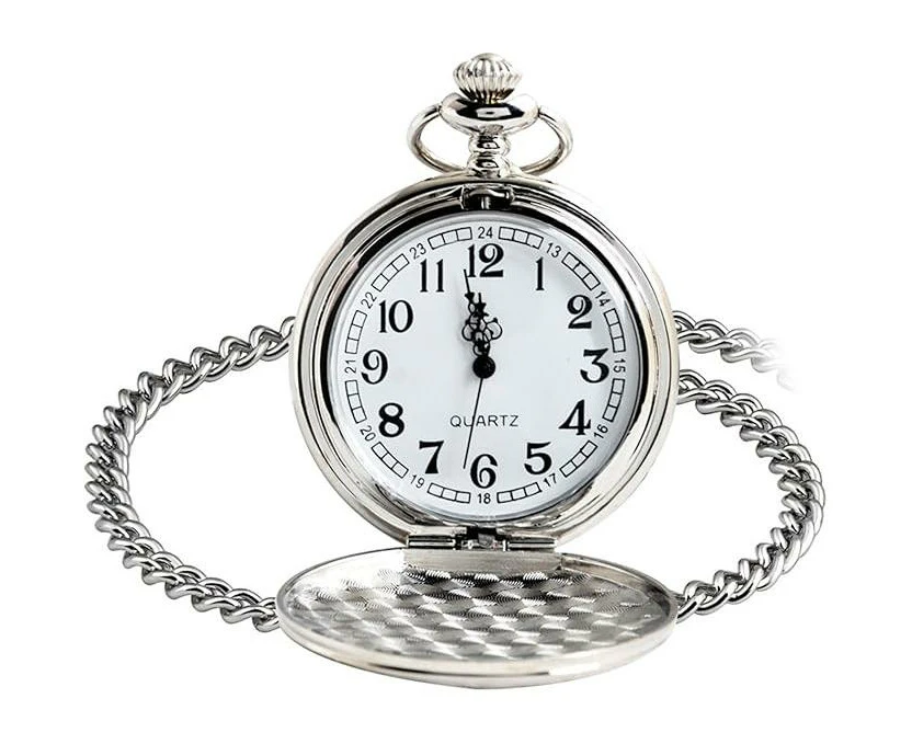 Quartz Pocket Watch, Vintage Pocket Watch Men, Antique Pocket Watch, Pocket Watches With Chain, Chain