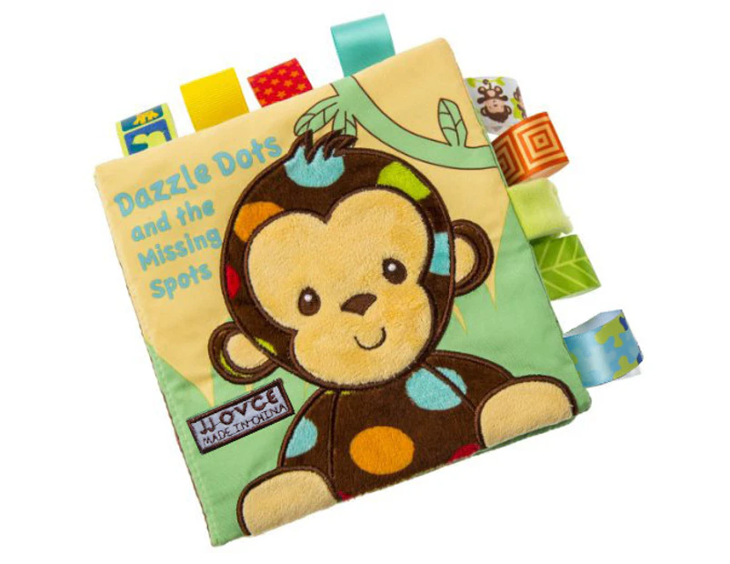 Exclusive for JJOVCE baby tear-proof animal cloth book embroidery three-dimensional cloth book Enlightenment baby toys