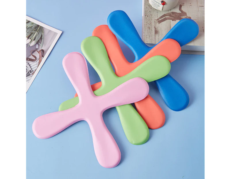 Outdoor Children's Goods Throwing Boomerang Soft Boomerang Kindergarten Sports Educational Toys