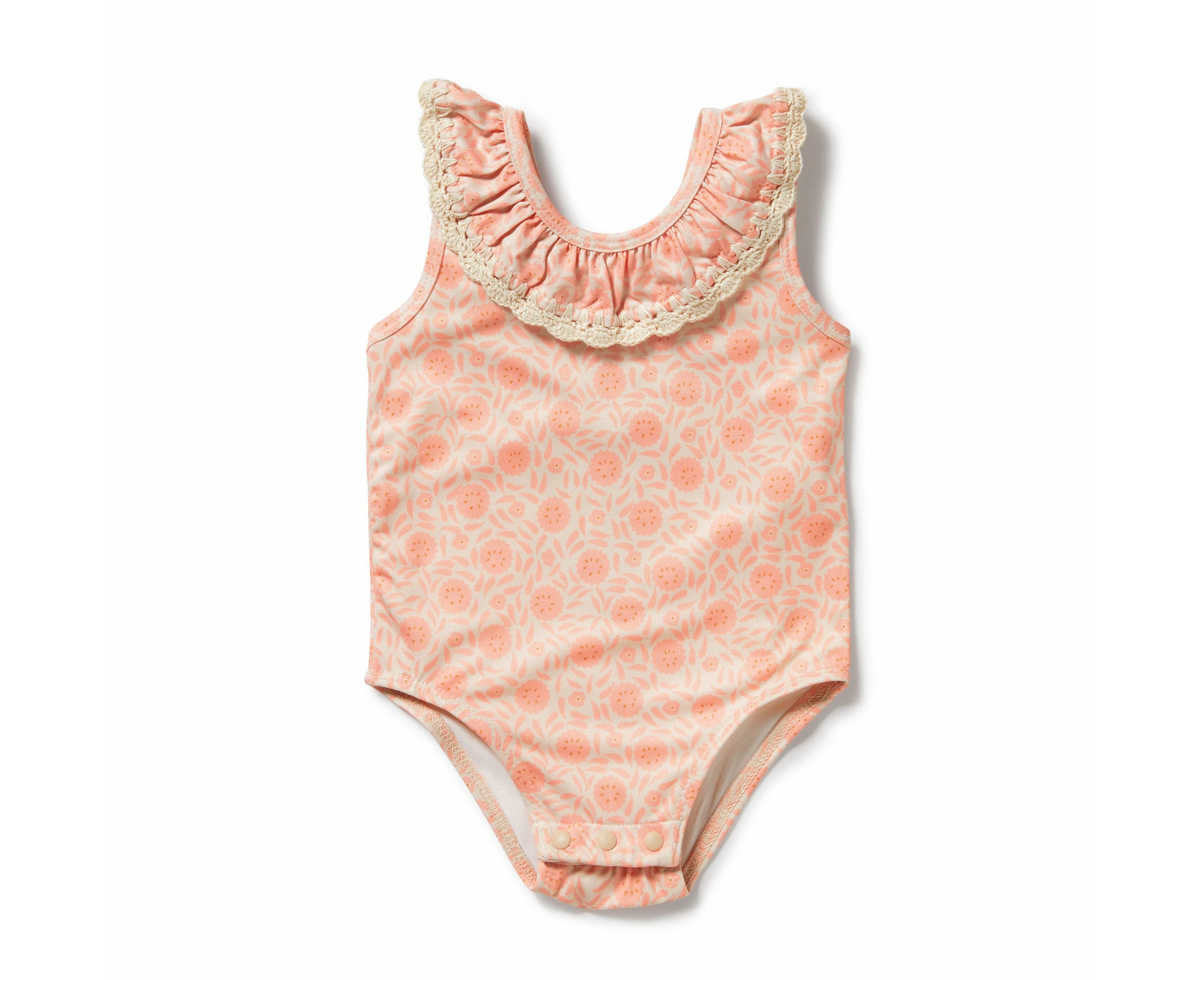 Wilson and Frenchy Crochet Swimsuit - Amelie Floral