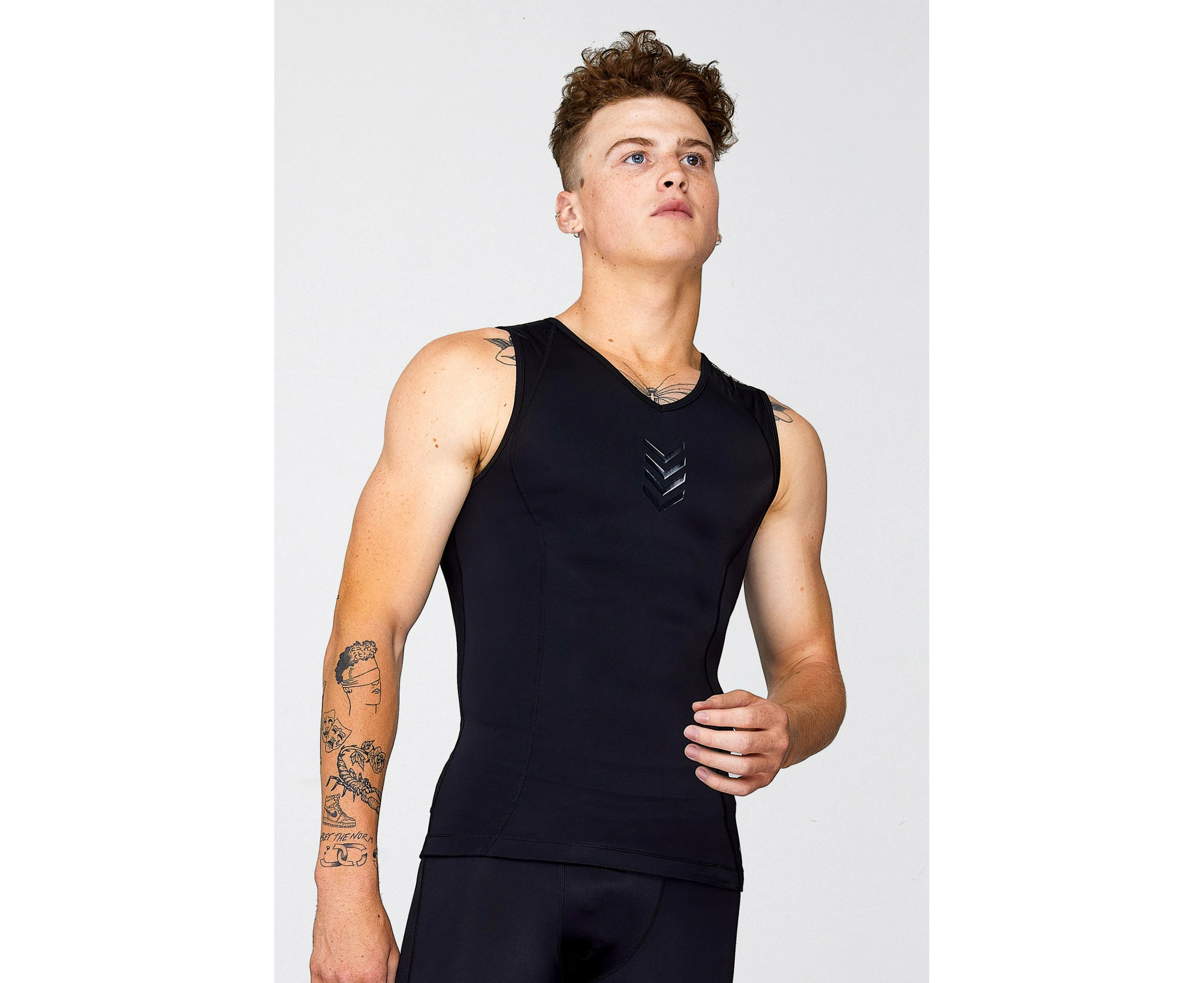 BASE Men's Compression Vest - Black